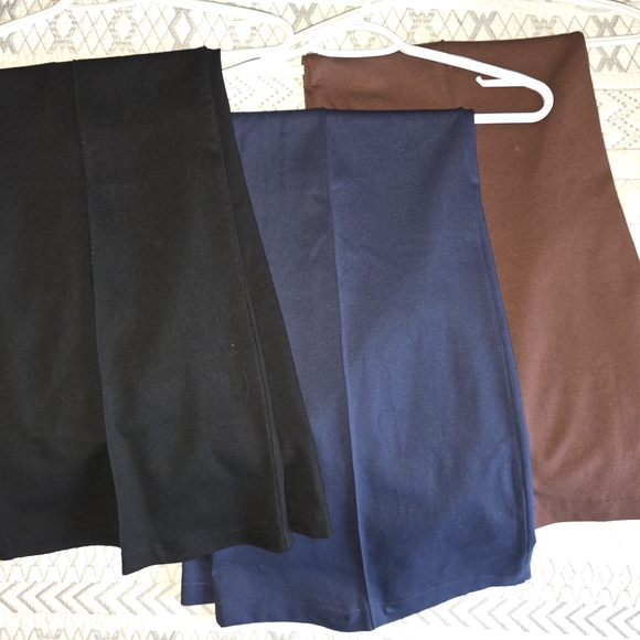 Ripley Rader Highwaist Wideleg Ponte Knit Pants Sz 4 Large - Picture 2 of 9